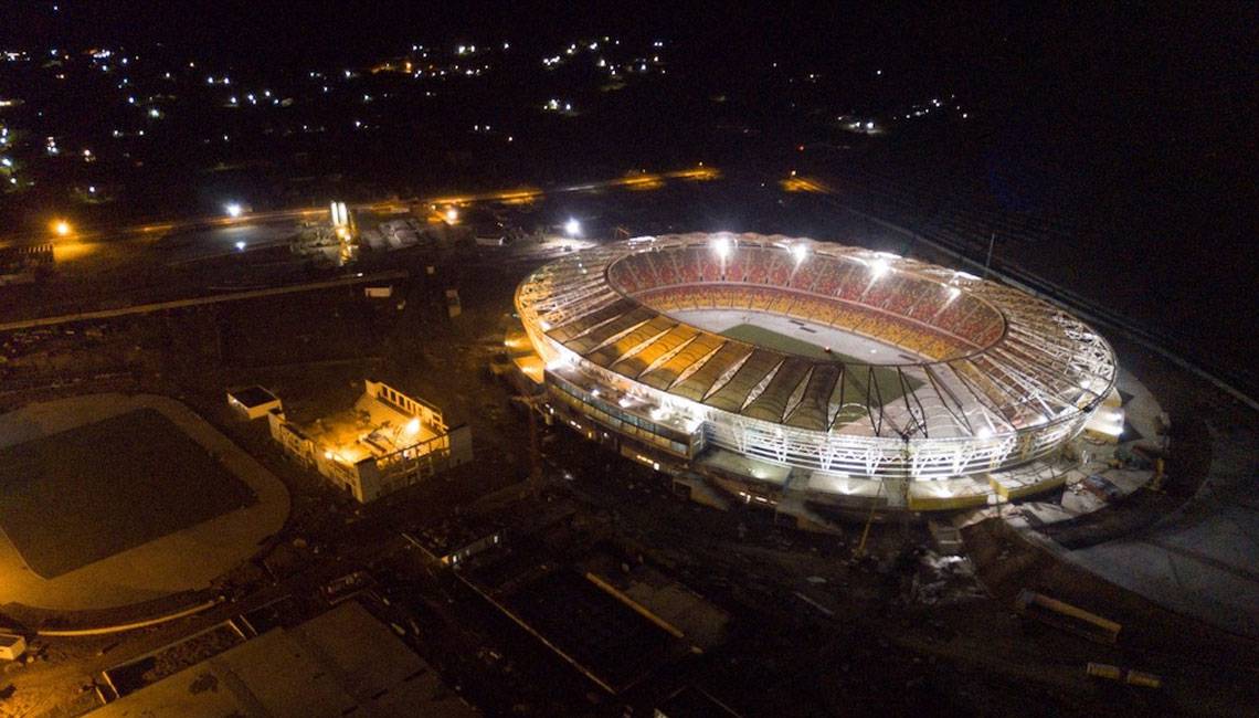 Douala Japoma Stadium Building